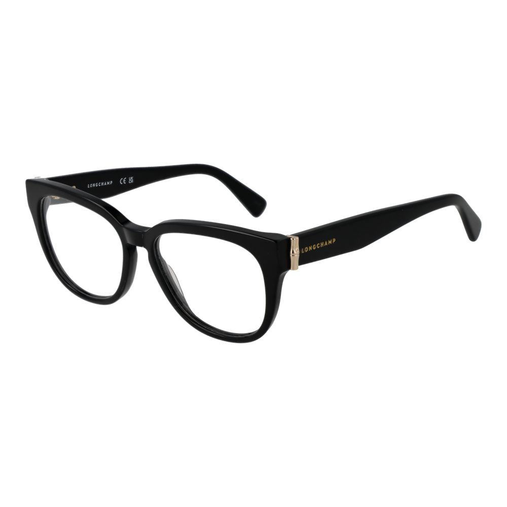 Longchamp Black Acetate Glasses Frames Longchamp