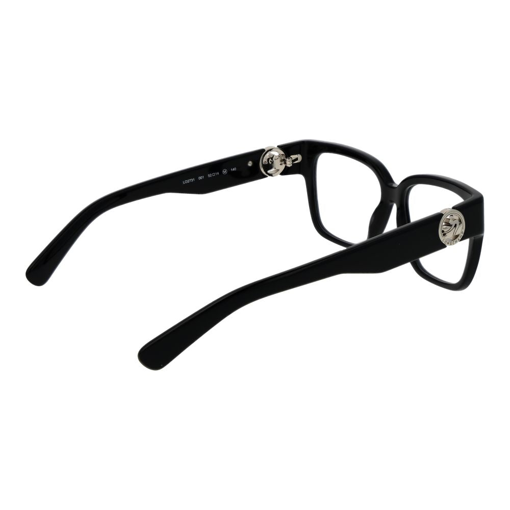 Longchamp Black Acetate Glasses Frames