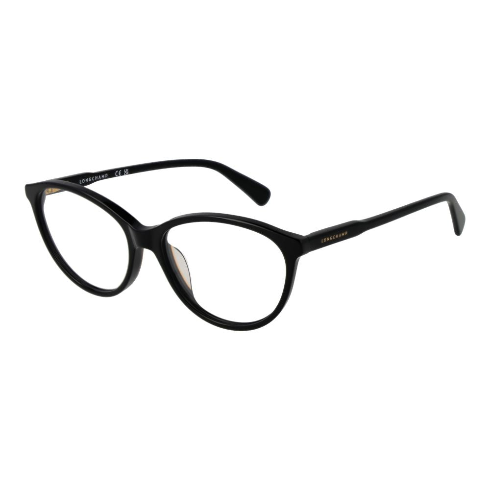 Longchamp Black Acetate Glasses Frames Longchamp