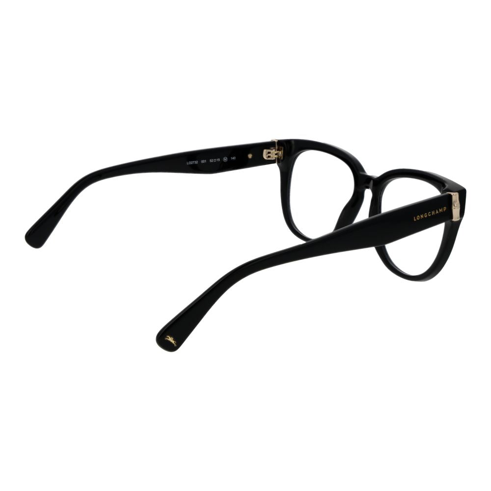 Longchamp Black Acetate Glasses Frames