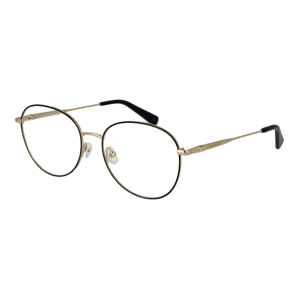 Longchamp Black Metal Glasses Frames Longchamp