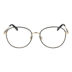 Longchamp black metal glasses frames with sleek design and clear lenses, stylish eyewear for everyday wear.
