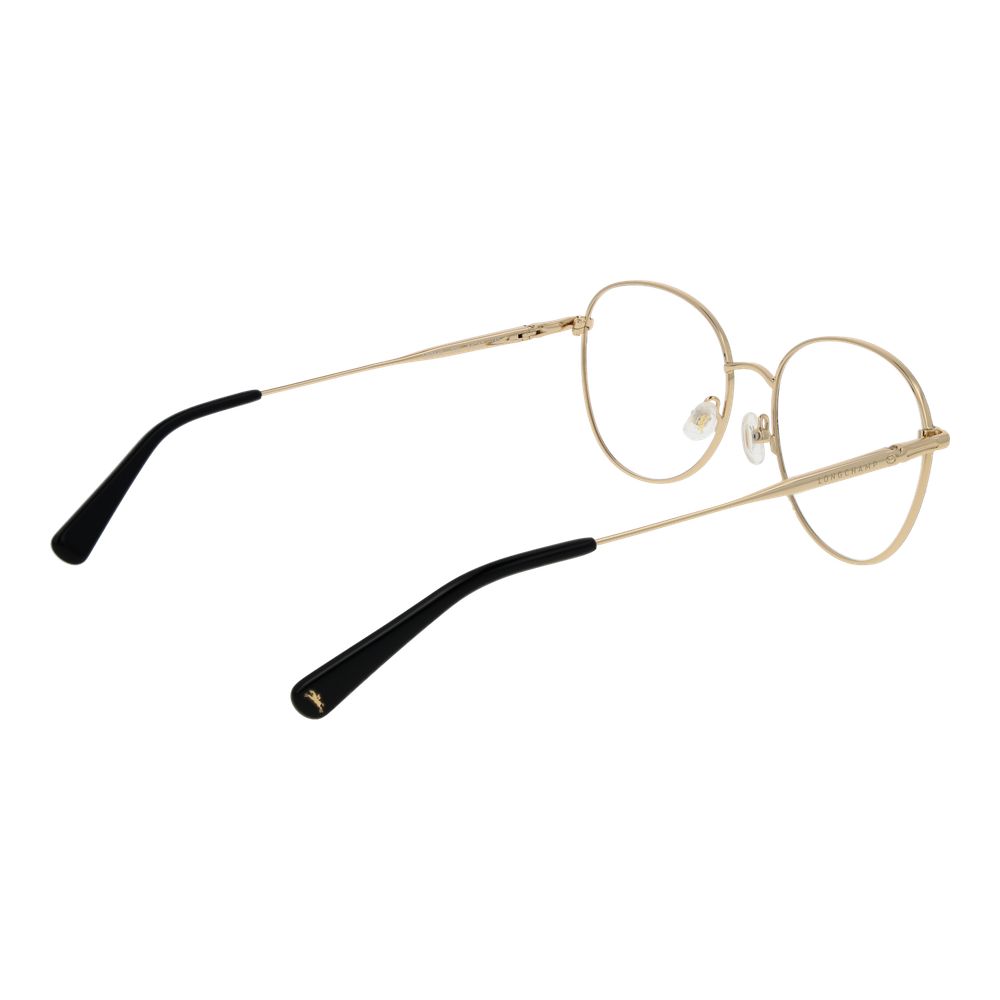 Longchamp Black Metal Glasses Frames