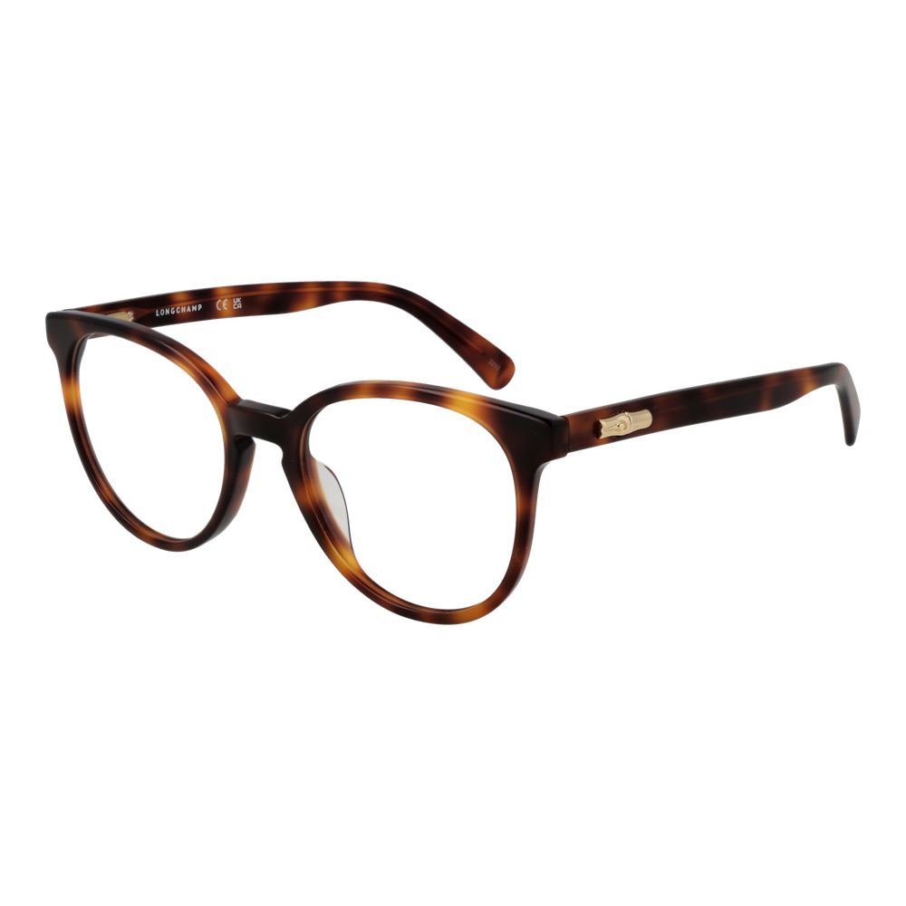 Longchamp Brown Cellulose Acetate Glasses Frames