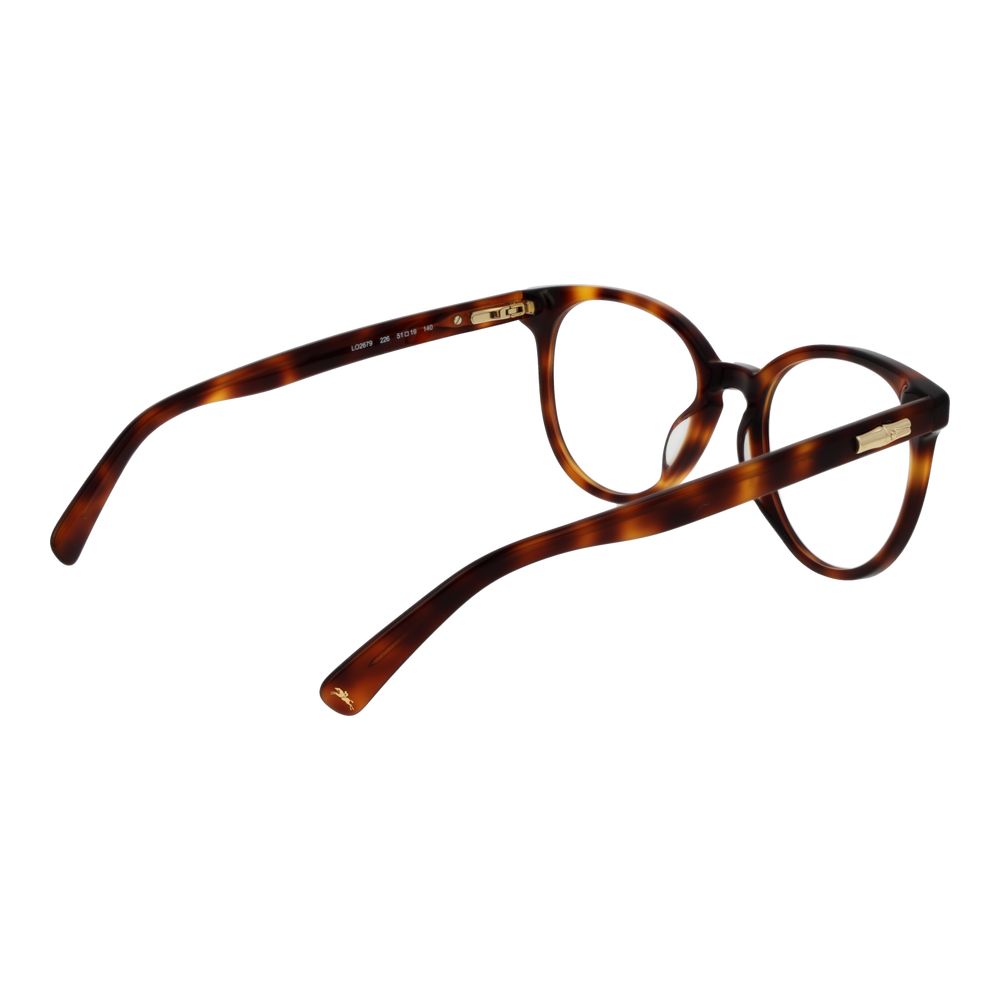 Longchamp Brown Cellulose Acetate Glasses Frames
