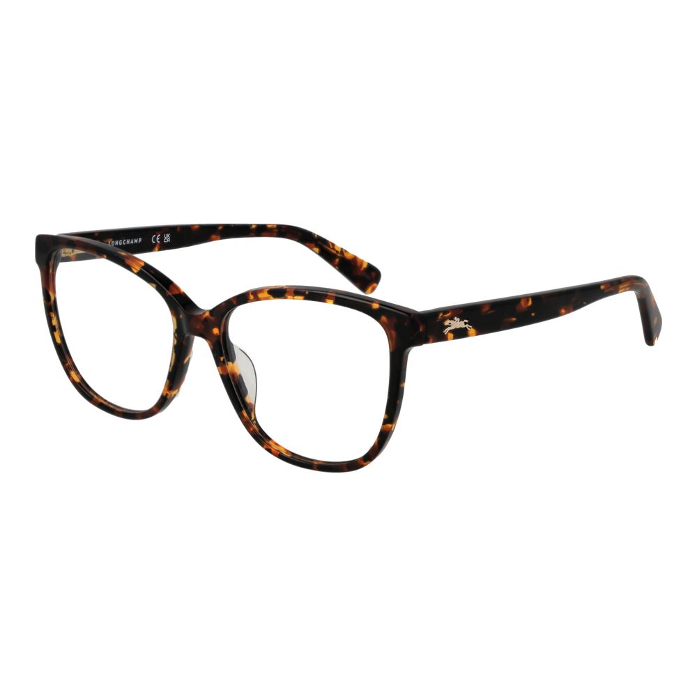 Longchamp Brown Acetate Glasses Frames Longchamp