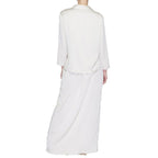 Sandro Ferrone Beige Polyester Long Dress - Eljoys Fashion 