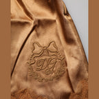 Dolce & Gabbana Brown Floral Lace Tank Lingerie Sleepwear Underwear