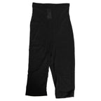 Dolce & Gabbana Black High Waist Tight Midi Trouser Underwear