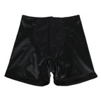 Dolce & Gabbana Black Silk Stretch Slip Cycling Women Underwear