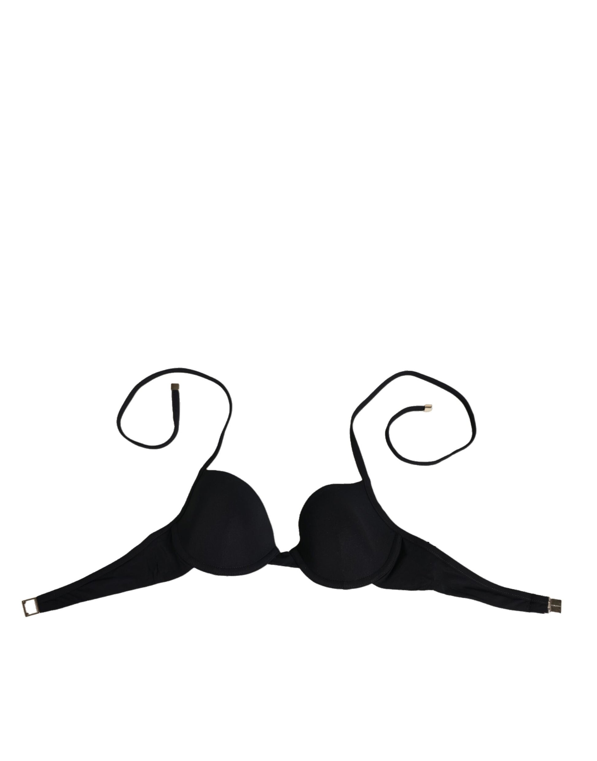 Dolce & Gabbana Black Underwire Push Up Balconette Bra Underwear Dolce & Gabbana
