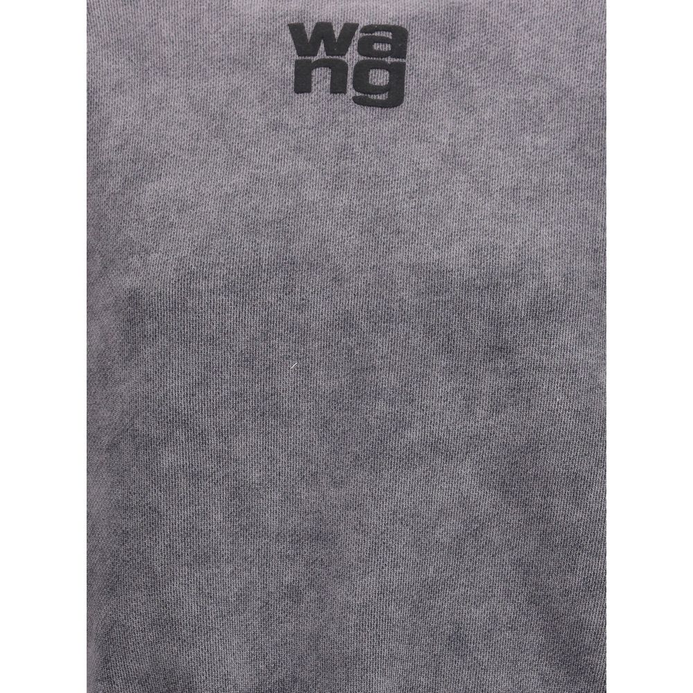 Alexander Wang Embossed Logo crewneck Sweatshirt Alexander Wang