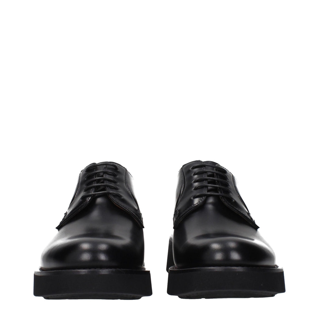Church's Black Leather Oxfords And Derbies Church's