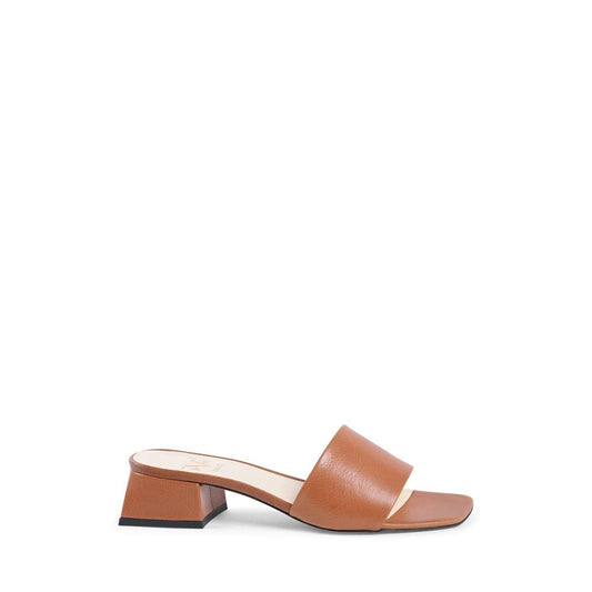19V69 Italia Brown Leather Sandal 19V69 Italia