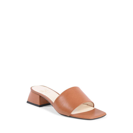 19V69 Italia Brown Leather Sandal 19V69 Italia