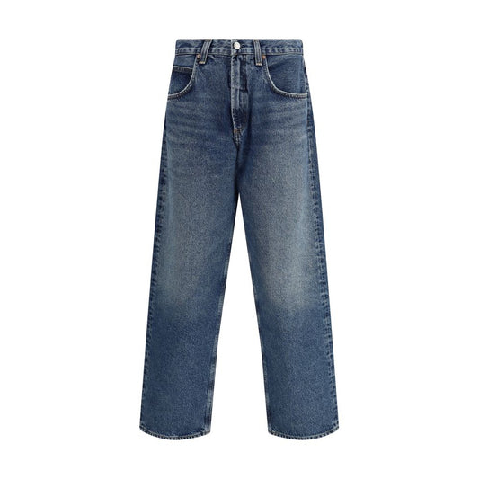 Agolde Blue Cotton Jeans Denim