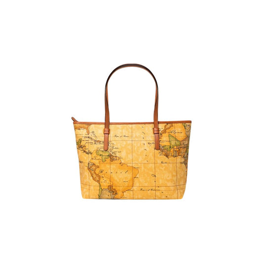 Alviero Martini Prima Classe Beige Leather Handbag Alviero Martini Prima Classe