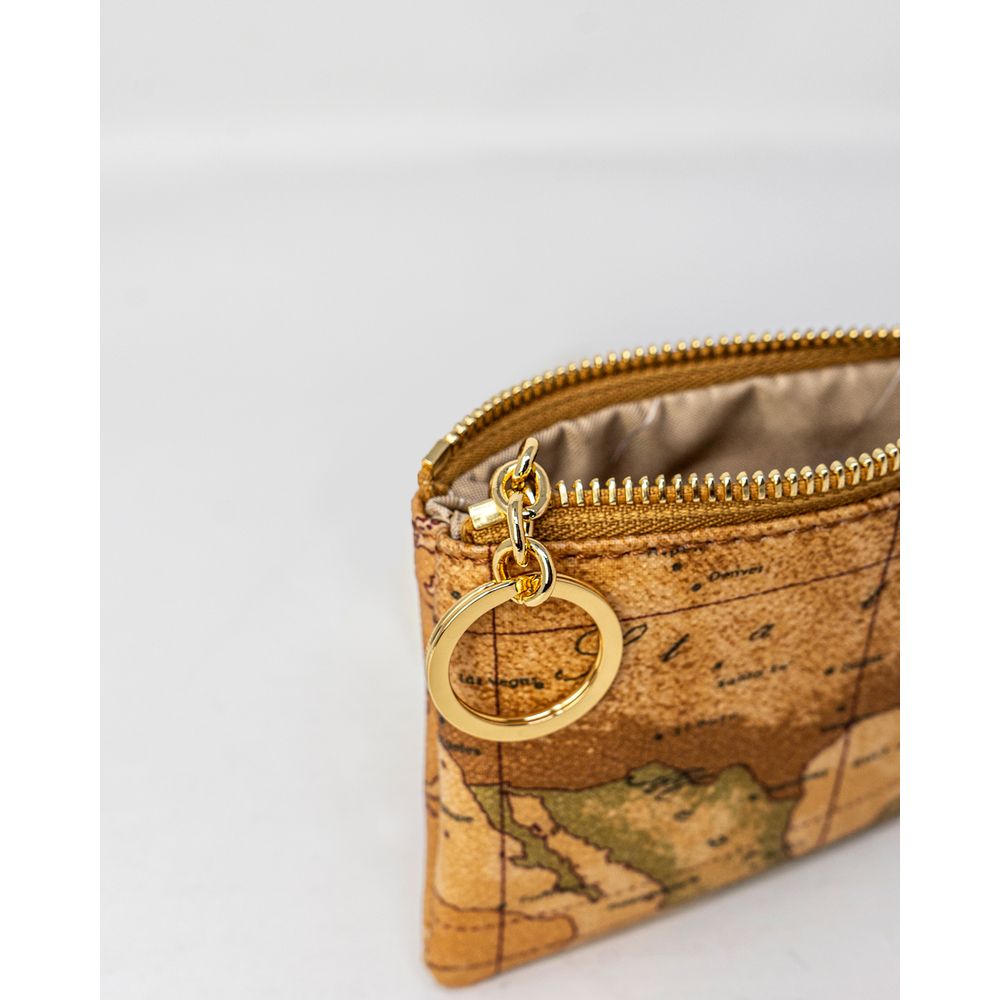 Alviero Martini Prima Classe Beige Leather Clutch Bag Alviero Martini Prima Classe