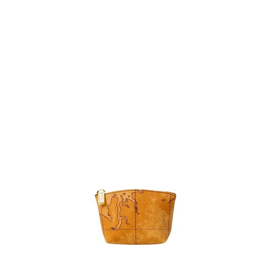 Alviero Martini Prima Classe Beige Cotton Clutch Bag Alviero Martini Prima Classe