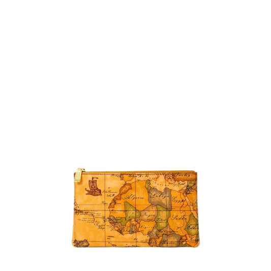Alviero Martini Prima Classe Brown Polyethylene Clutch Bag Alviero Martini Prima Classe