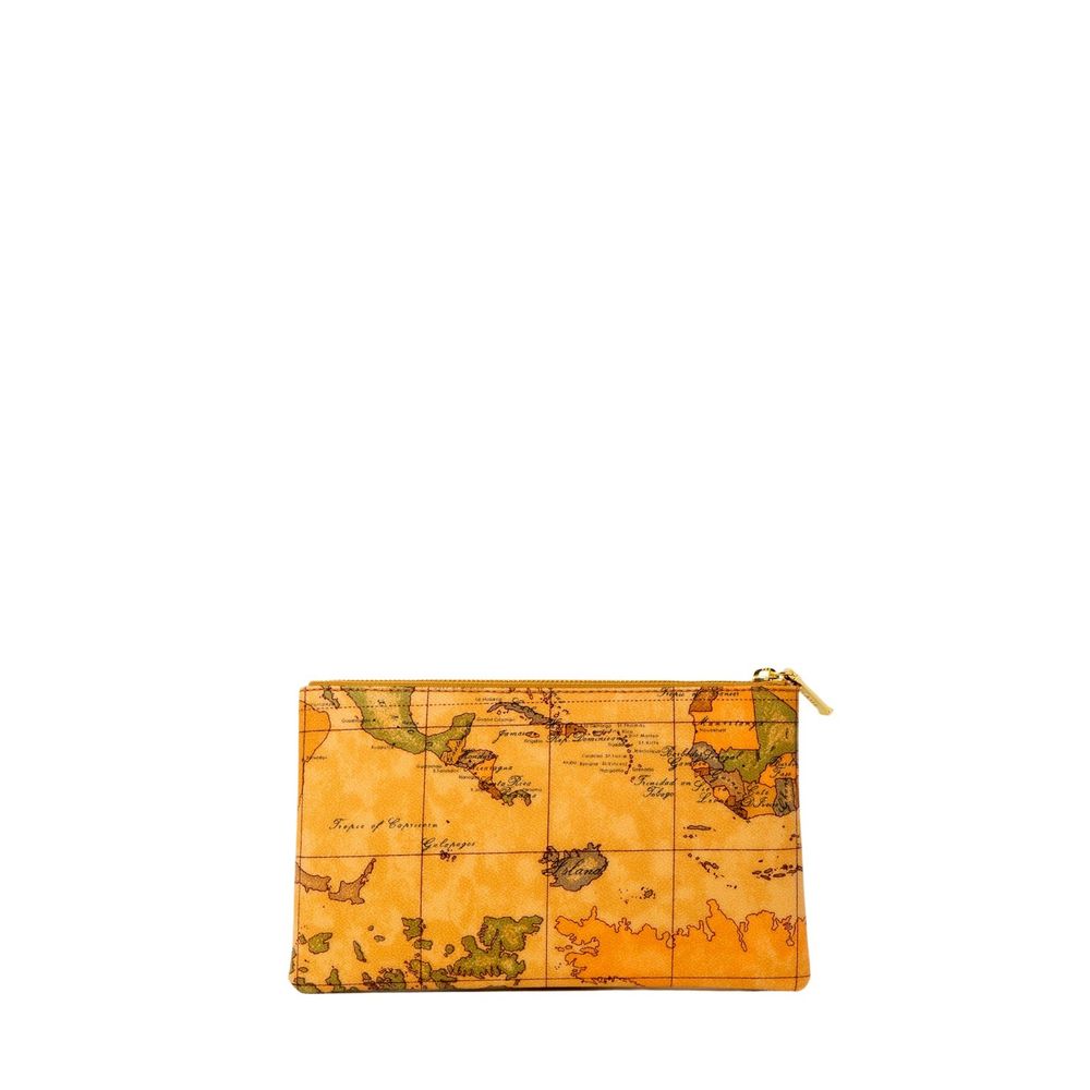 Alviero Martini Prima Classe Brown Polyethylene Clutch Bag Alviero Martini Prima Classe