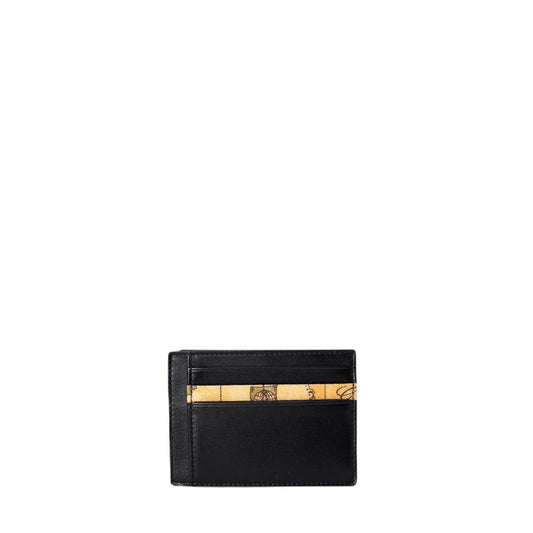 Alviero Martini Prima Classe Black Leather Cardholder Alviero Martini Prima Classe