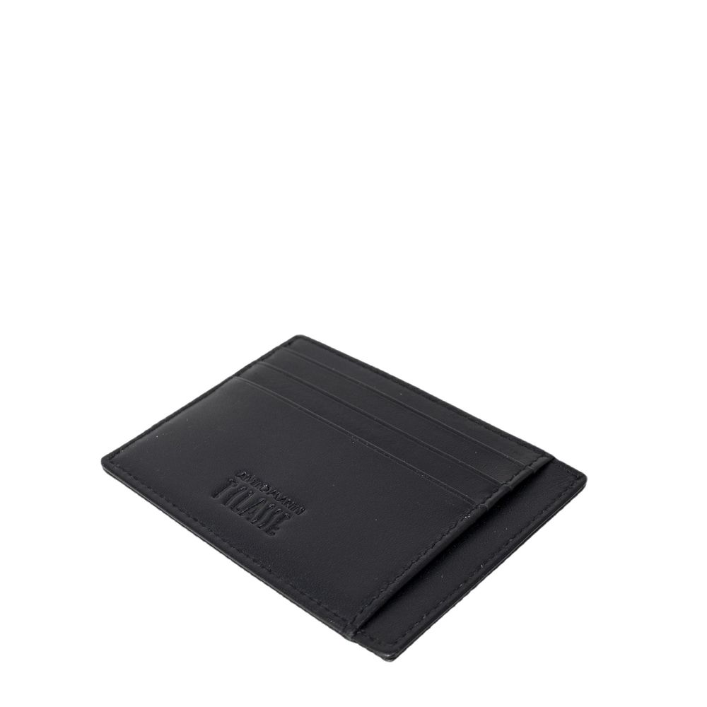 Alviero Martini Prima Classe Black Leather Cardholder Alviero Martini Prima Classe