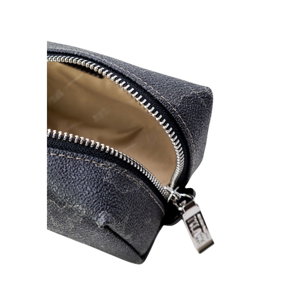 Alviero Martini Prima Classe Black Cotton Clutch Bag Alviero Martini Prima Classe
