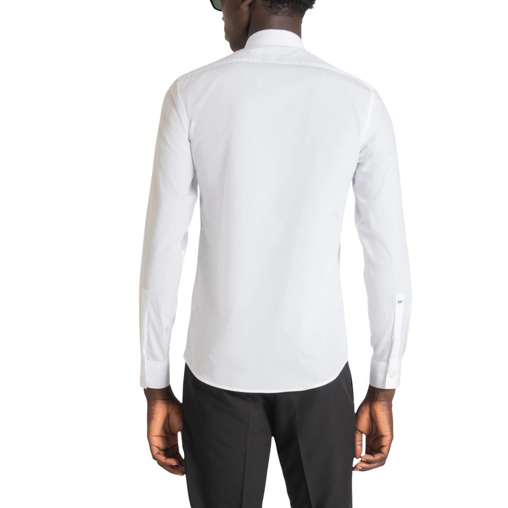 Antony Morato White Cotton Shirt Antony Morato