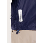 Armani Exchange Blue Polyester Shell Jacket Armani Exchange