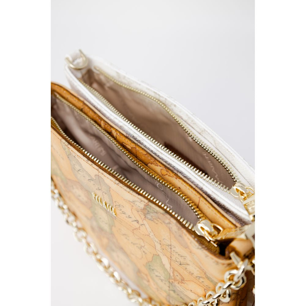 Alviero Martini Prima Classe Beige Leather Handbag Alviero Martini Prima Classe