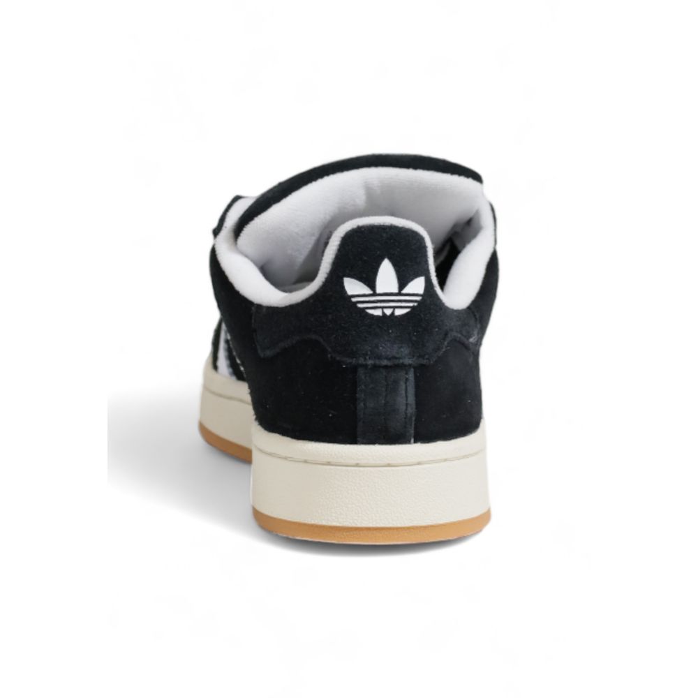 Adidas Black Suede Leather Sneaker Adidas