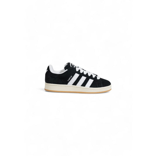 Adidas Black Suede Leather Sneaker Adidas