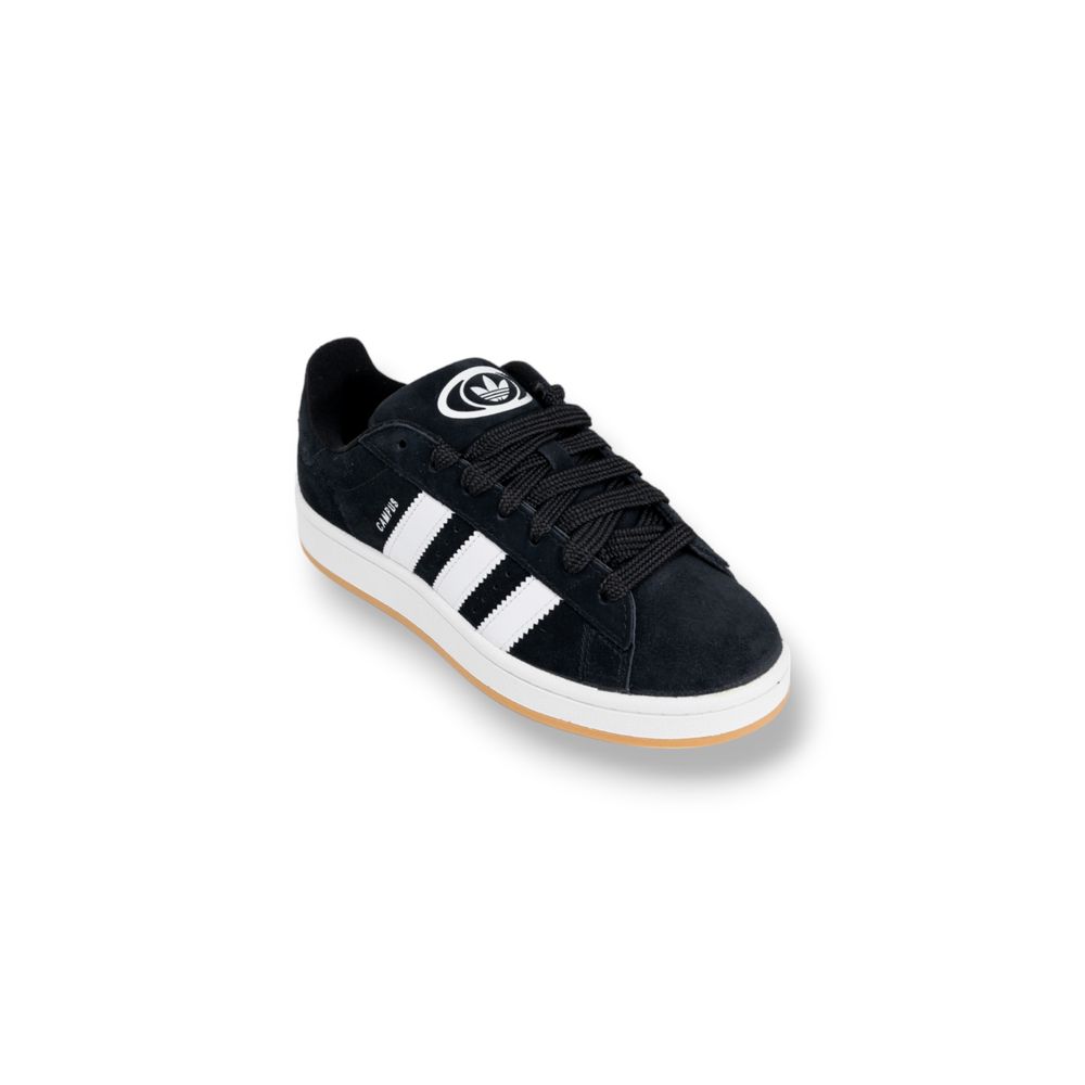 Adidas Black Leather Sneaker Adidas