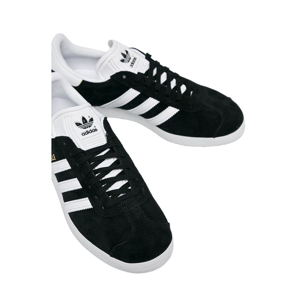 Adidas Black Leather Sneaker Adidas