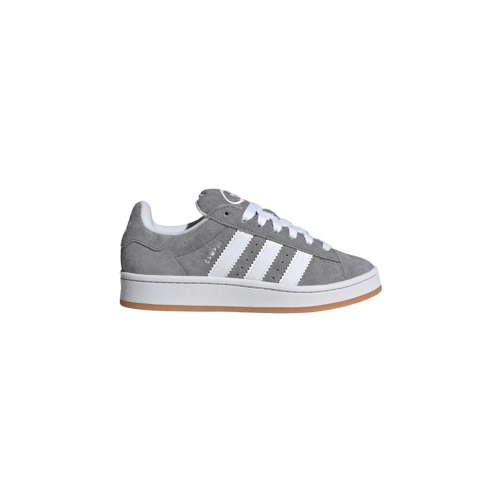 Adidas Gray Leather Sneaker Adidas