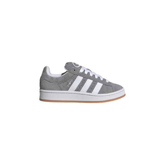 Adidas Gray Leather Sneaker Adidas