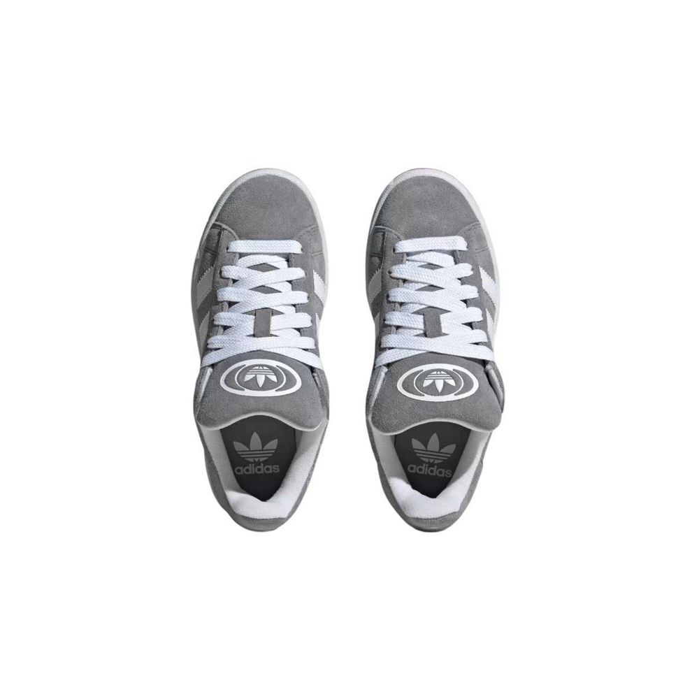 Adidas Gray Leather Sneaker Adidas
