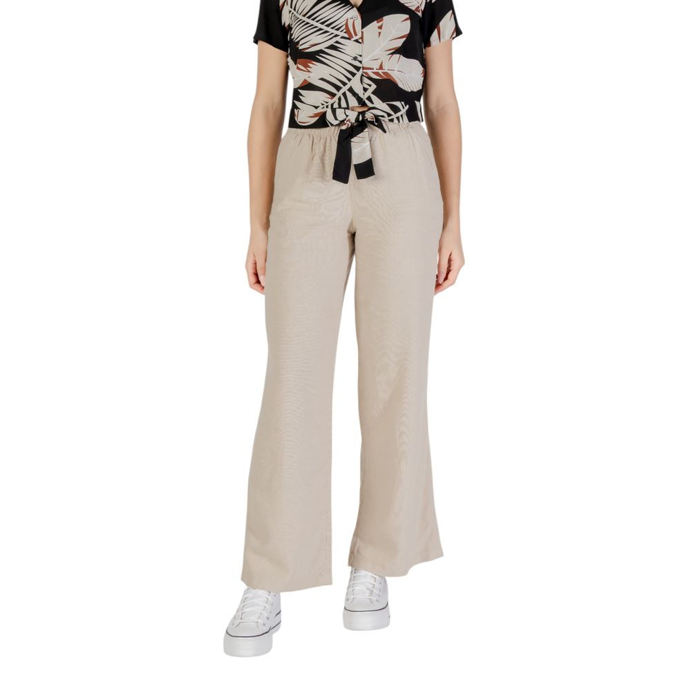 Only Beige Linen Pant