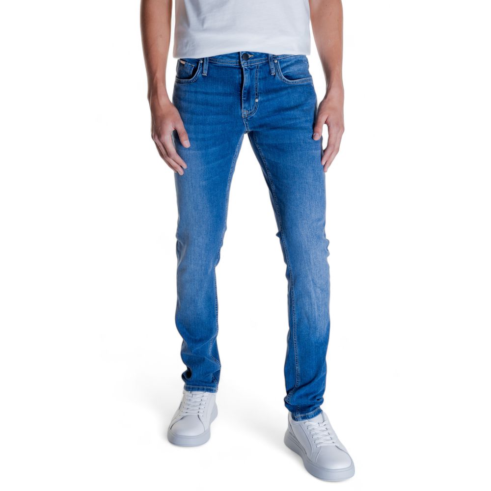 Antony Morato Blue Cotton Slim Fit Jean Antony Morato