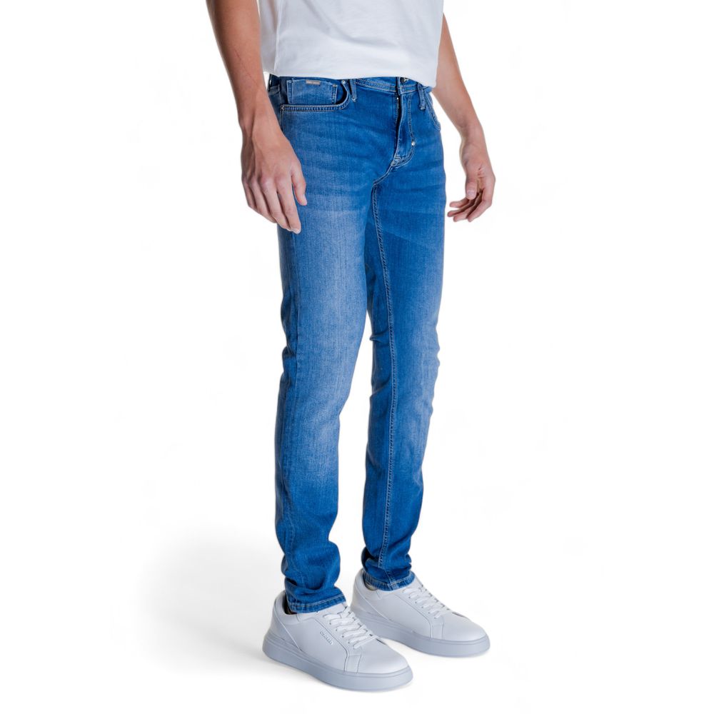 Antony Morato Blue Cotton Slim Fit Jean Antony Morato