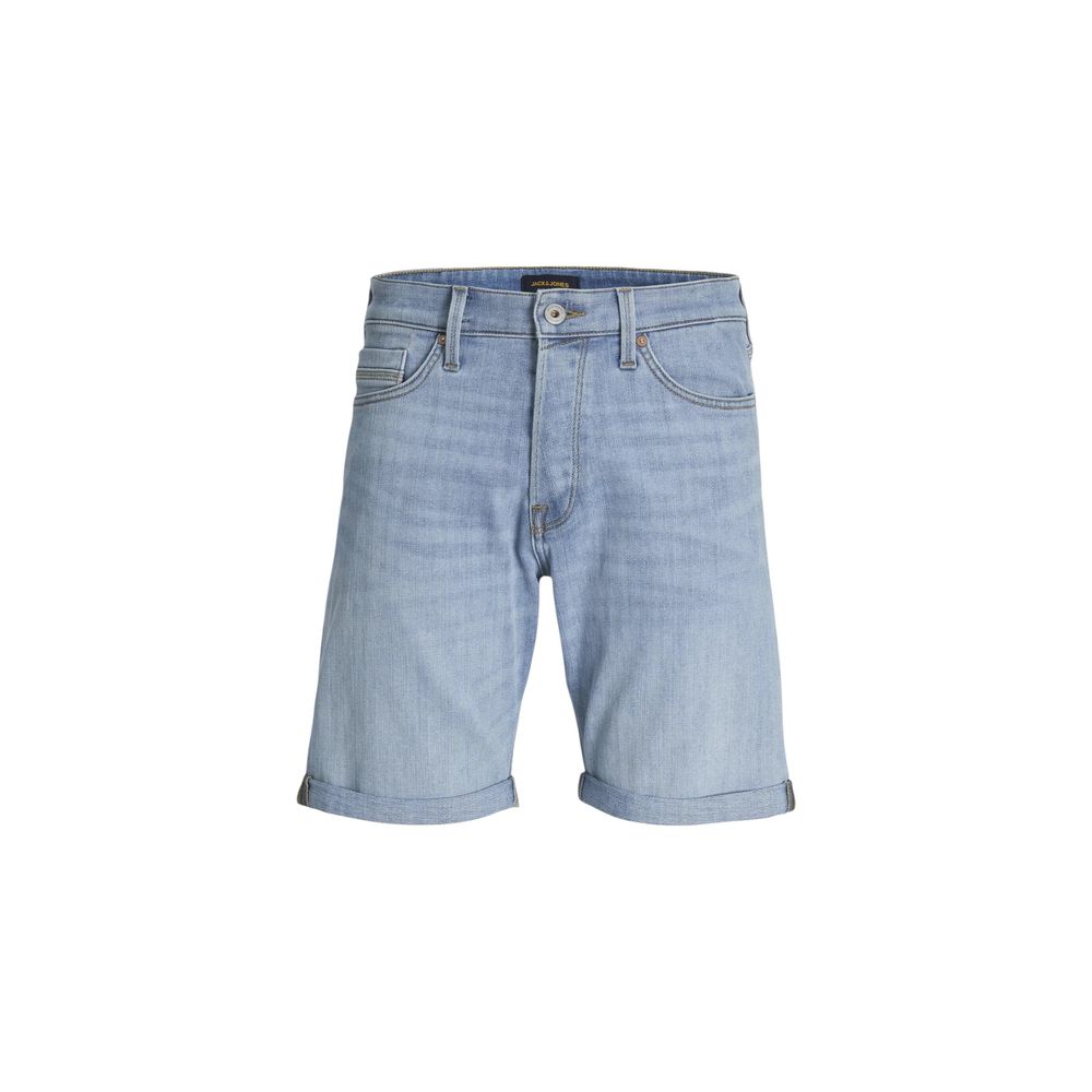 Jack Jones Light Blue Cotton Bermuda Shorts Jack Jones
