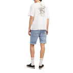 Jack Jones Light Blue Cotton Bermuda Shorts