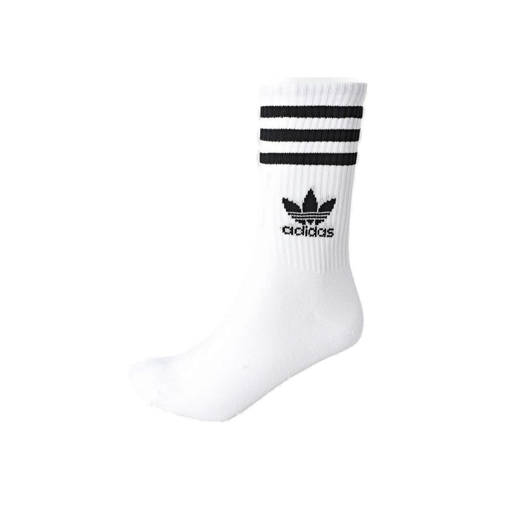 Adidas White Cotton Sock Adidas