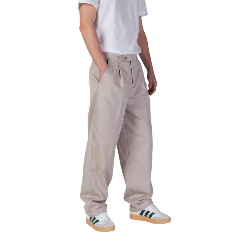 Calvin Klein Jeans Beige Recycled Polyester Casual Pants Calvin Klein Jeans