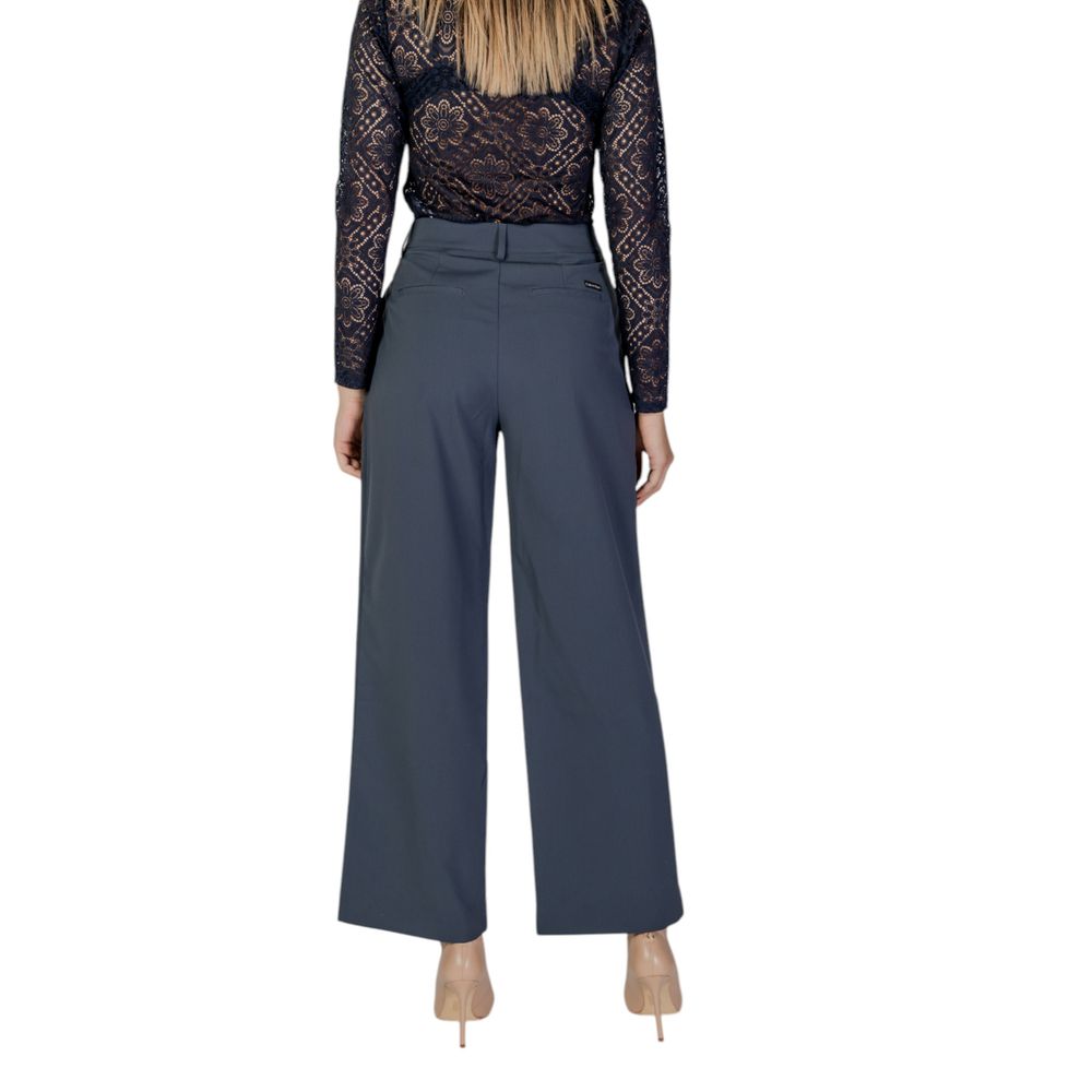 Calvin Klein Jeans Gray Recycled Polyester Casual Pants Calvin Klein Jeans