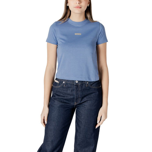 Calvin Klein Jeans Blue Recycled Cotton Sportswear Calvin Klein Jeans