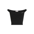 Calvin Klein Jeans Black Viscose Top - Eljoys Fashion 