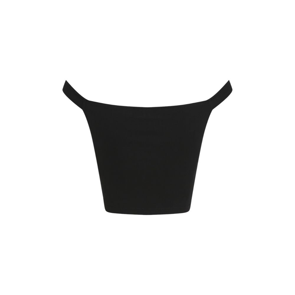Calvin Klein Jeans Black Viscose Top - Eljoys Fashion 