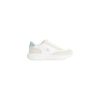 Calvin Klein Jeans Beige Leather Athletic Sneakers Calvin Klein Jeans